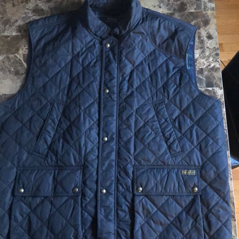 Polo Ralph Lauren button up vest.